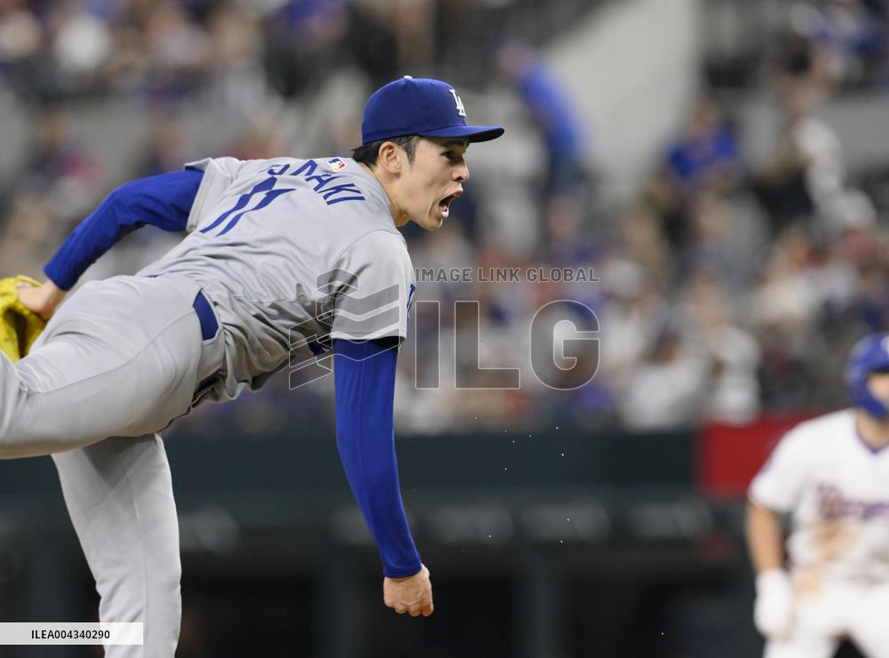 Baseball: Dodgers vs. Rangers