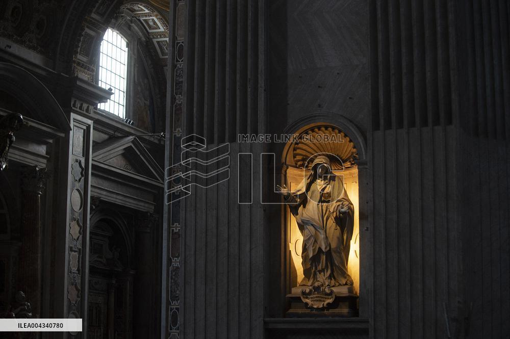 Easter Vigil At St Peter Basilica - Vatican