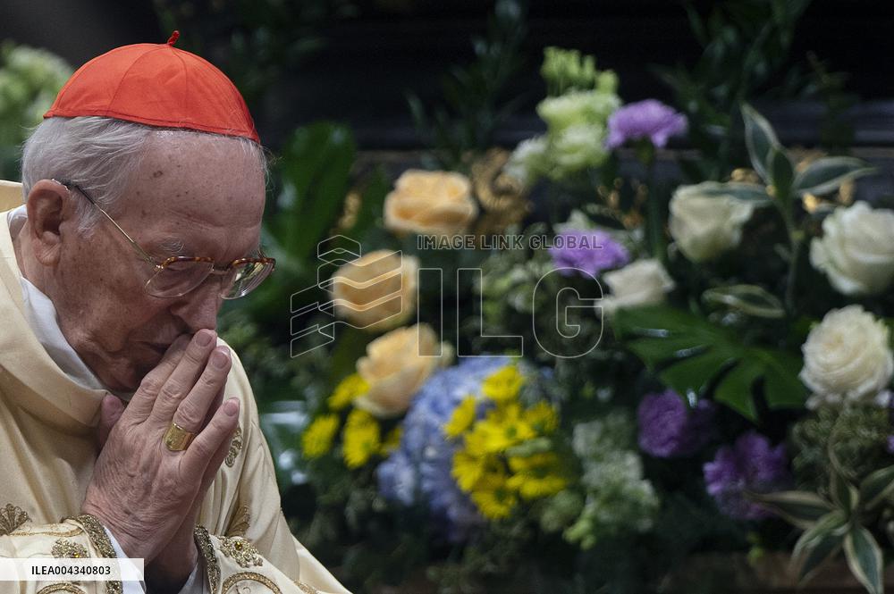 Easter Vigil At St Peter Basilica - Vatican