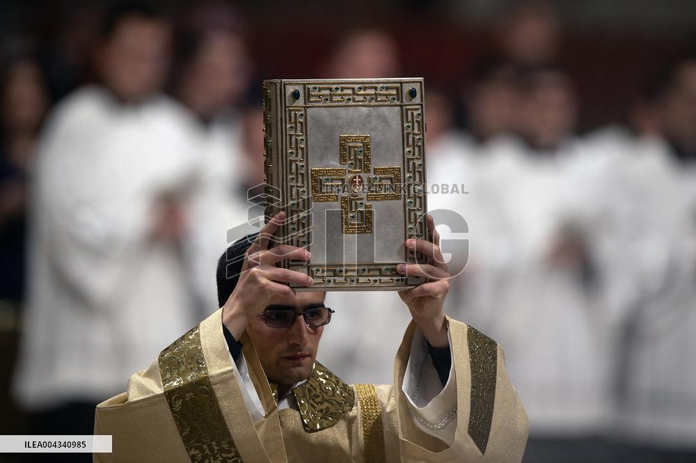 Easter Vigil At St Peter Basilica - Vatican