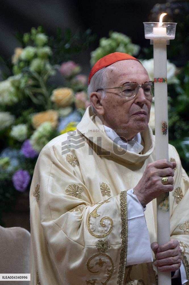 Easter Vigil At St Peter Basilica - Vatican
