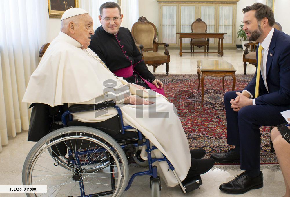 J.D. Vance meets with Pope Francis - Vatican