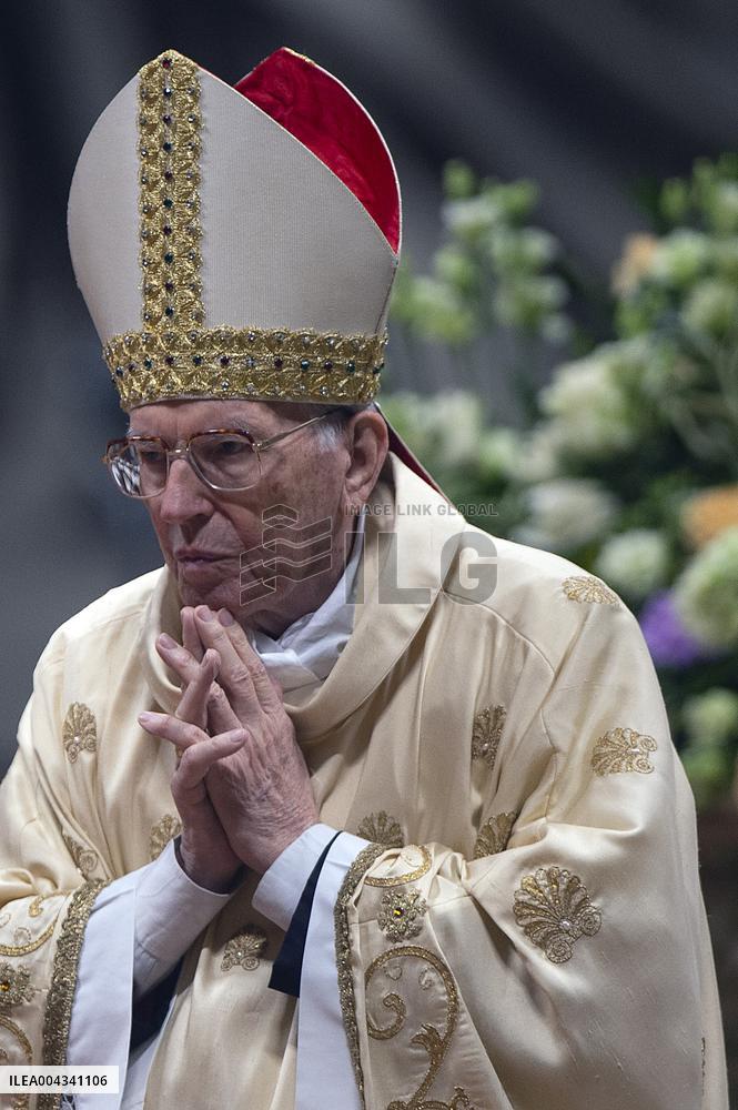 Easter Vigil At St Peter Basilica - Vatican
