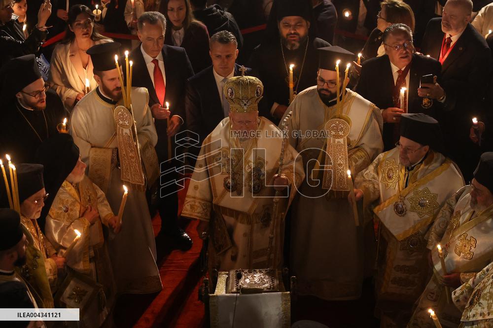 Easter Mass Held At Fener Greek Orthodox Patriarchate - Istanbul