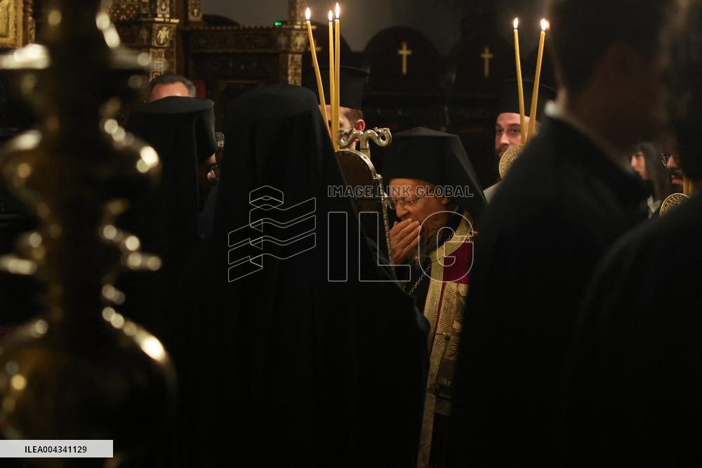 Easter Mass Held At Fener Greek Orthodox Patriarchate - Istanbul