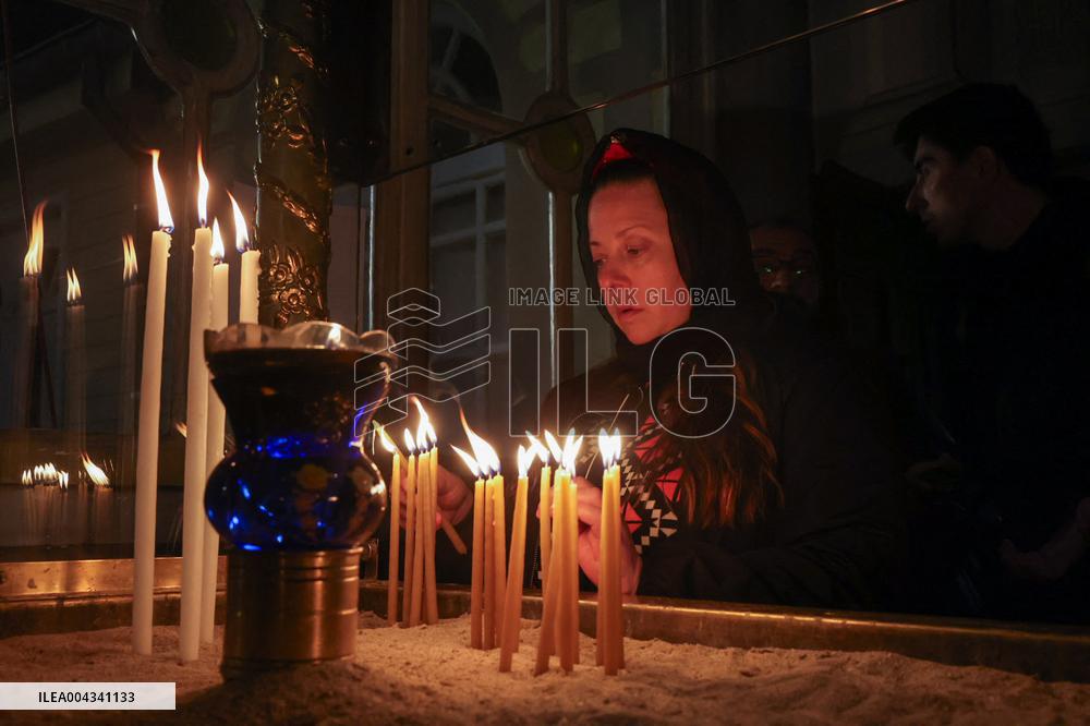 Easter Mass Held At Fener Greek Orthodox Patriarchate - Istanbul