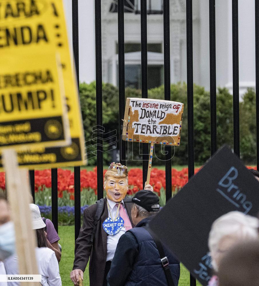 Anti-Trump Protest - Washington