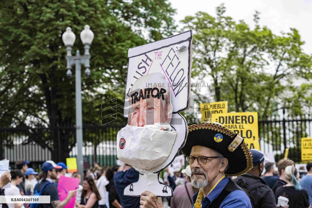 Anti-Trump Protest - Washington