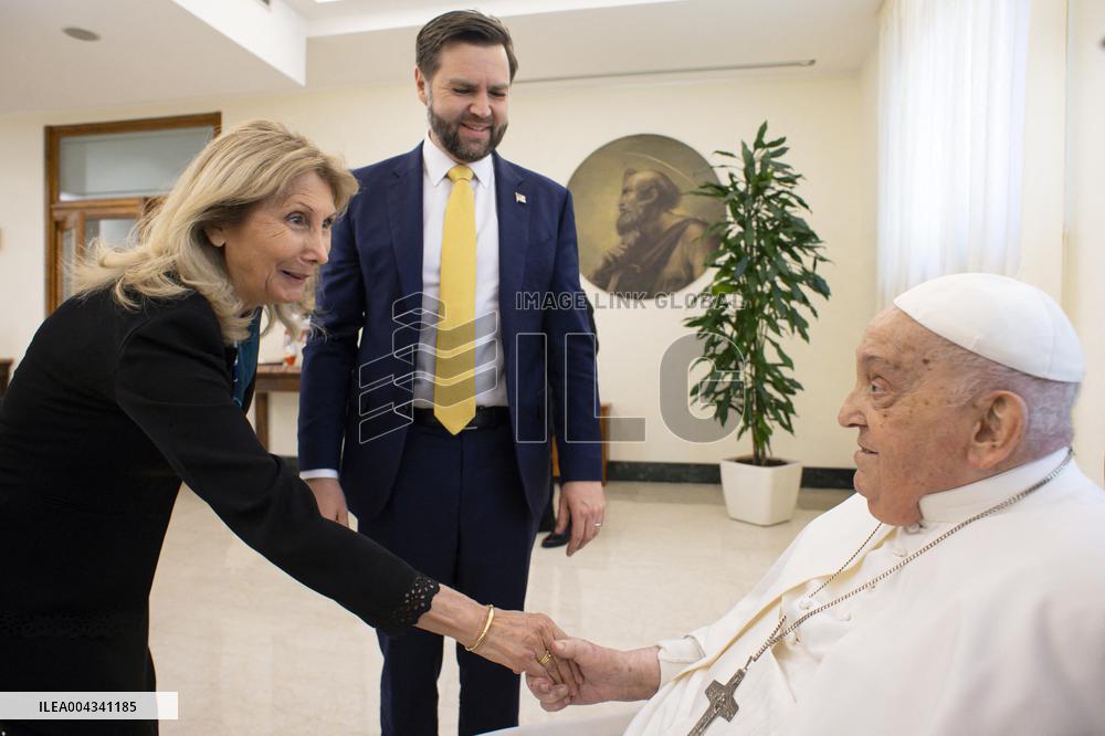J.D. Vance meets with Pope Francis - Vatican