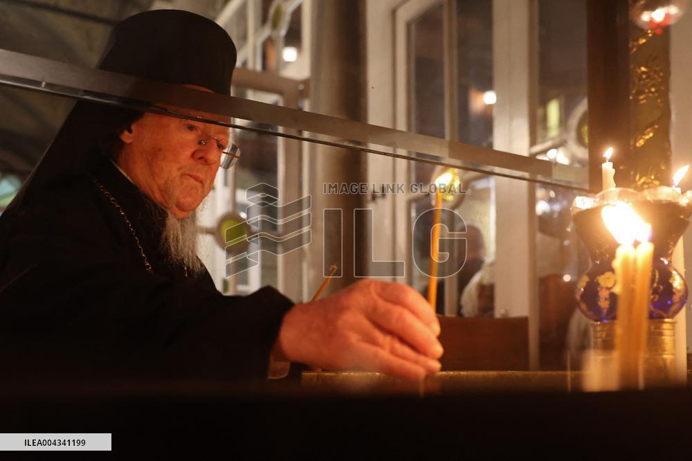 Easter Mass Held At Fener Greek Orthodox Patriarchate - Istanbul