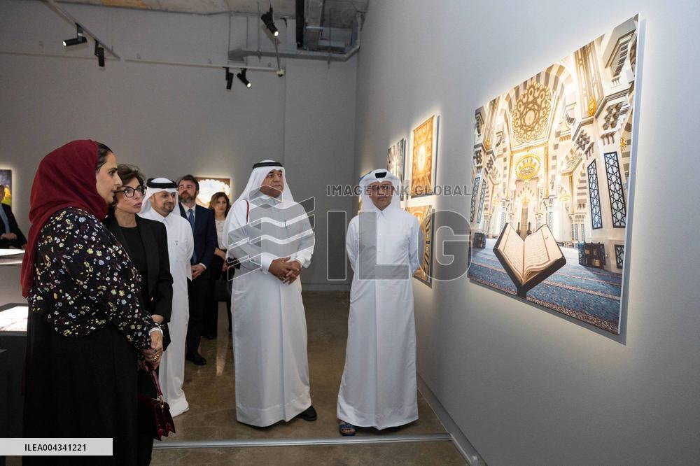 Sheikha Al-Mayassa Receives Rachida Dati - Doha