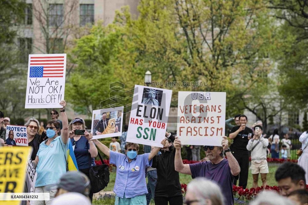 Anti-Trump Protest - Washington