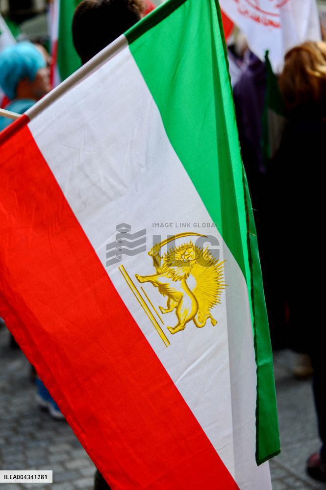 Protest Against the Execution of Political Prisoners in Iran - Paris