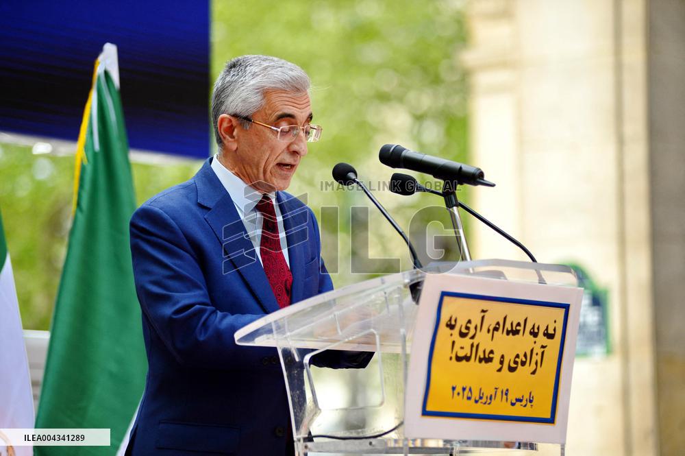 Protest Against the Execution of Political Prisoners in Iran - Paris