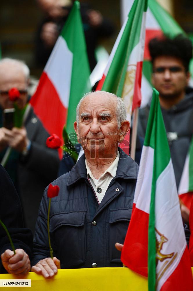Protest Against the Execution of Political Prisoners in Iran - Paris