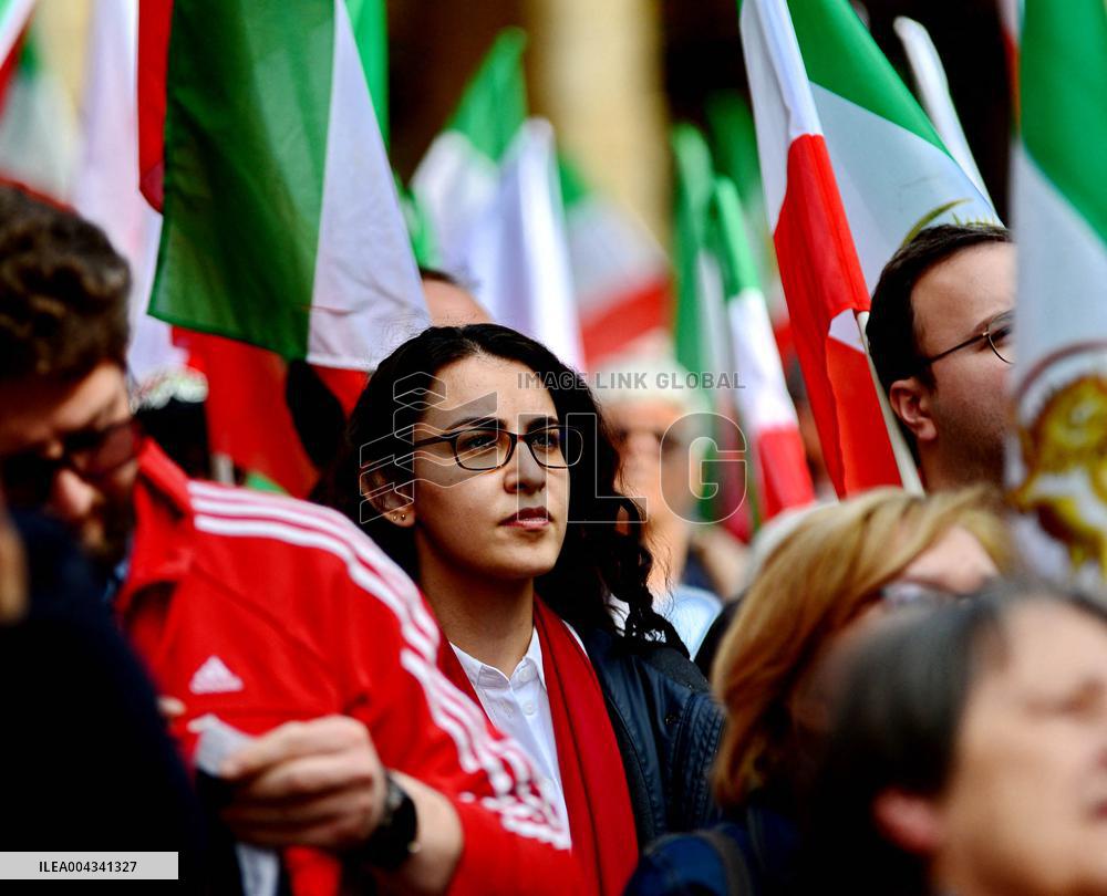 Protest Against the Execution of Political Prisoners in Iran - Paris