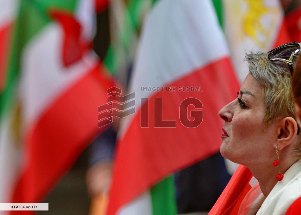 Protest Against the Execution of Political Prisoners in Iran - Paris