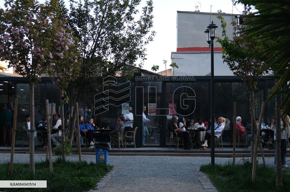 Old French Orphanage Turned Into a Cafe - Istanbul