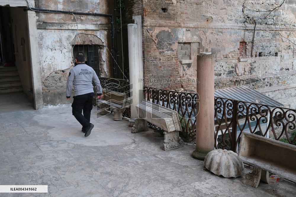 Old French Orphanage Turned Into a Cafe - Istanbul