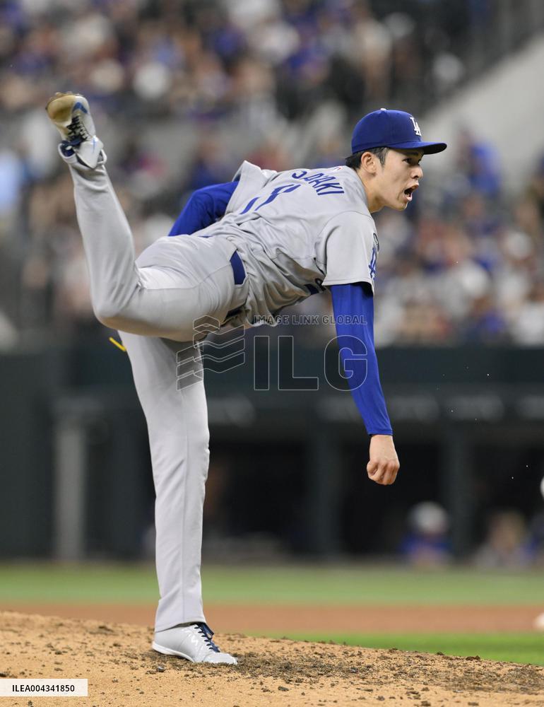 Baseball: Dodgers vs. Rangers