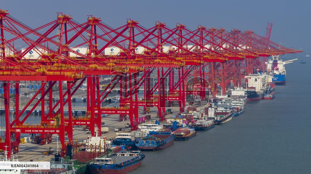 Suzhou Port Taicang Port Area Container Trade