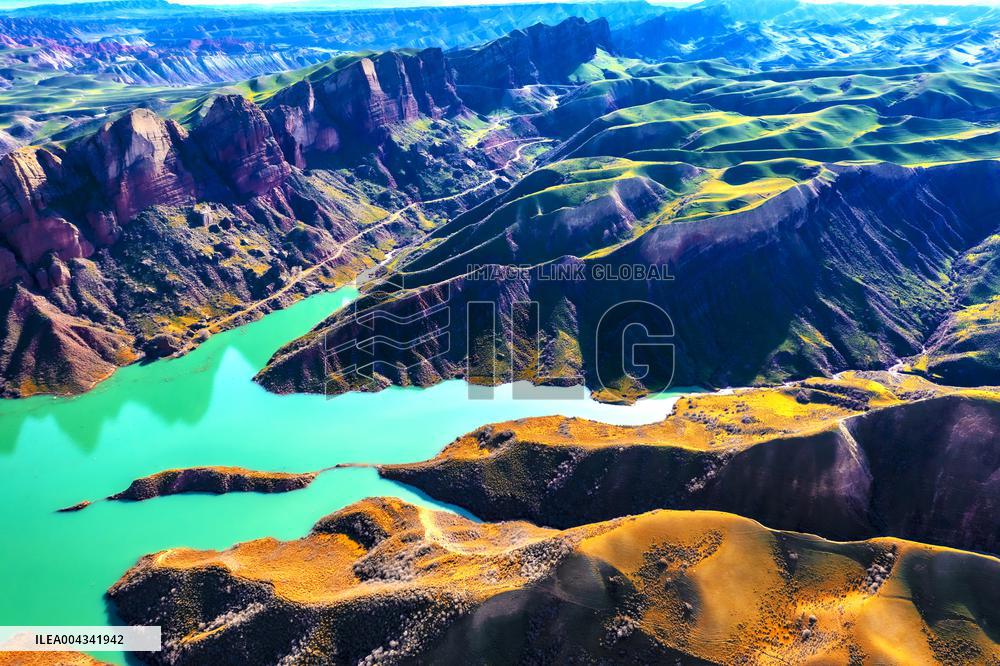 Phoenix Lake Scenery in Xinjiang