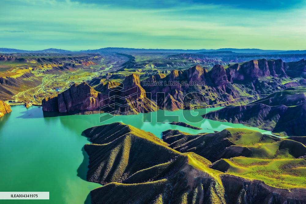 Phoenix Lake Scenery in Xinjiang