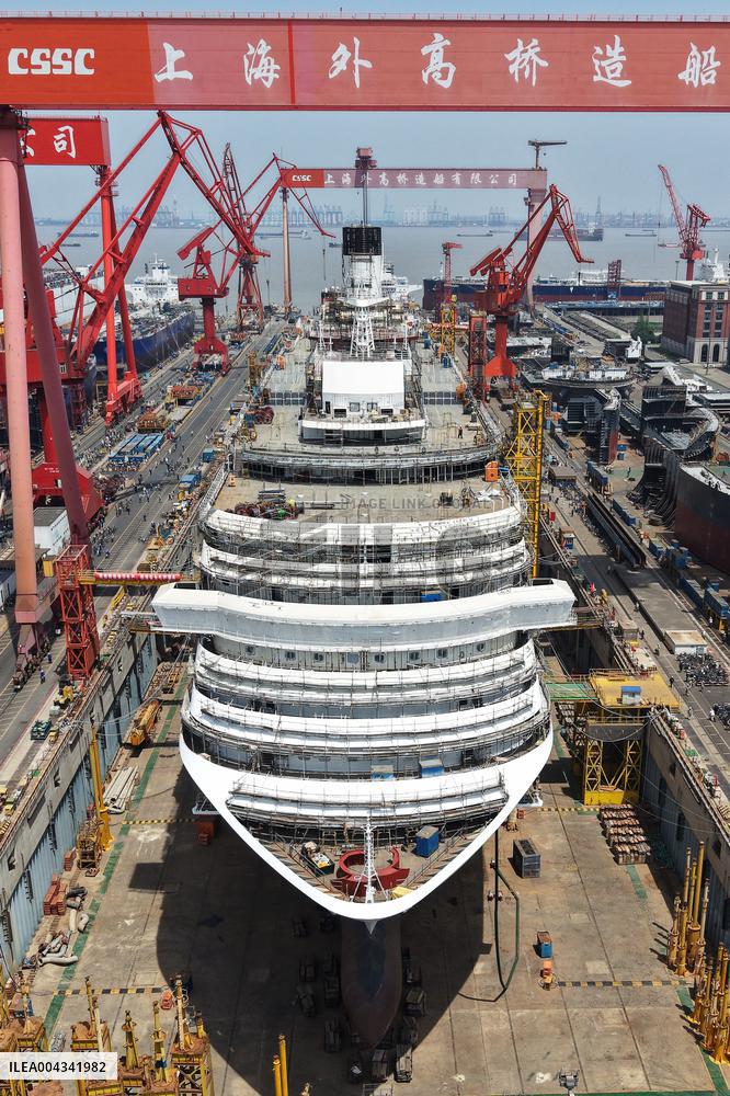 Second Chinese-made Large Cruise Ship