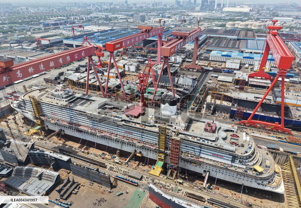 Second Chinese-made Large Cruise Ship