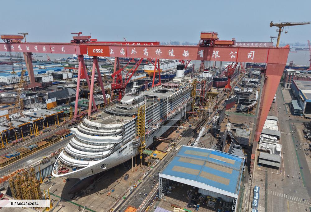 Second Chinese-made Large Cruise Ship