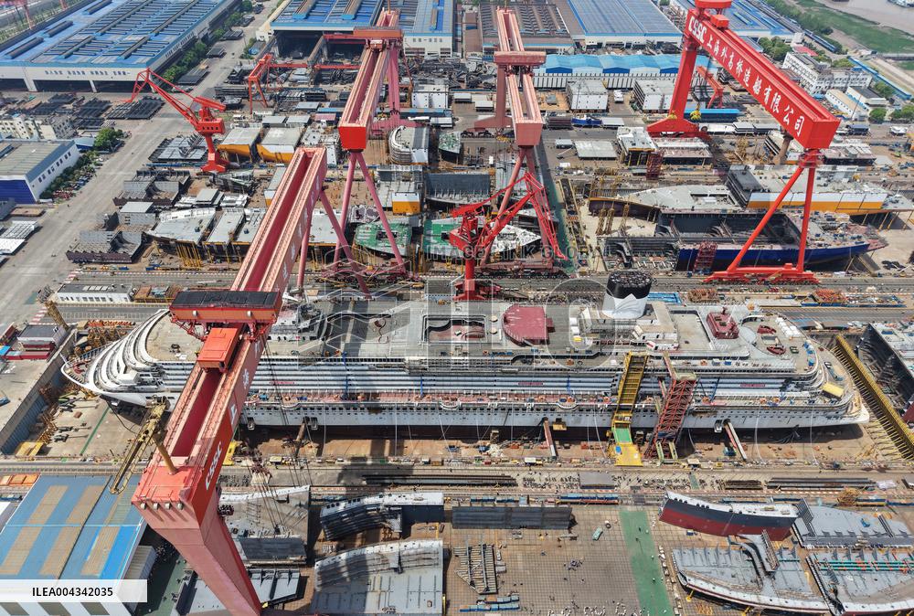 Second Chinese-made Large Cruise Ship