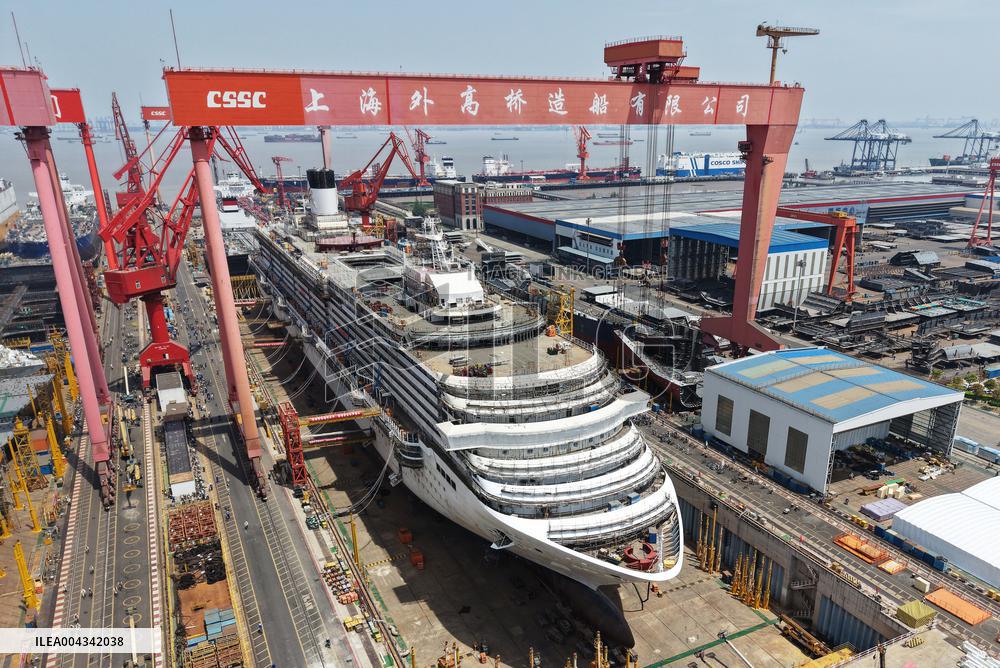 Second Chinese-made Large Cruise Ship