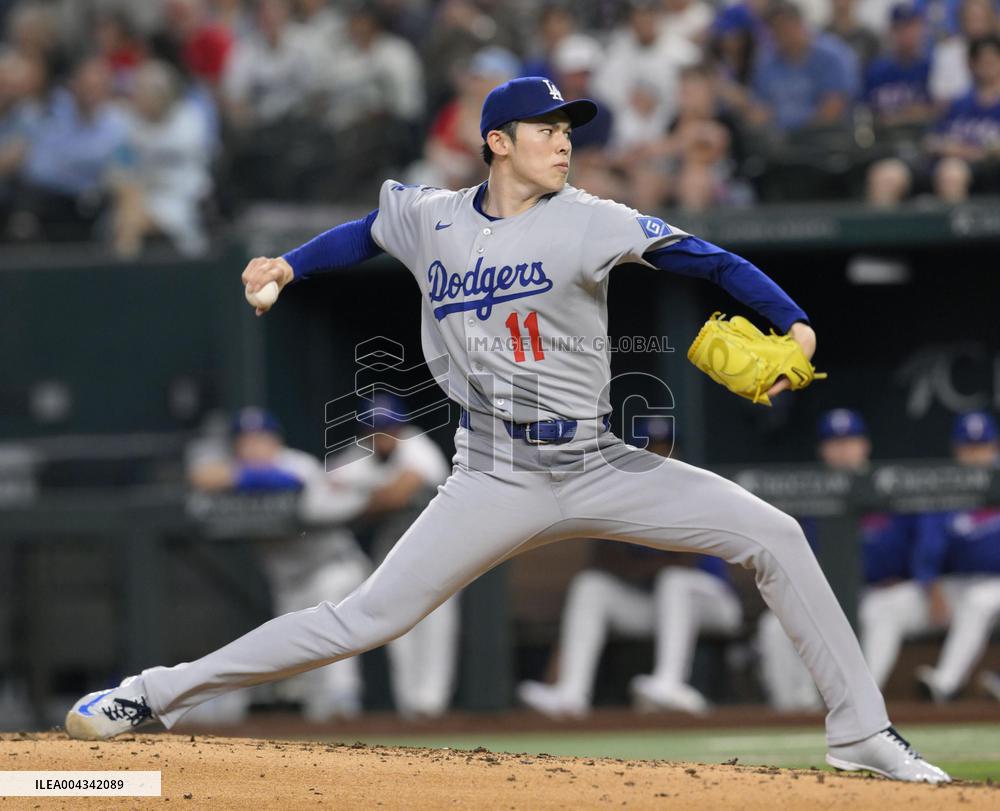 Baseball: Dodgers vs. Rangers