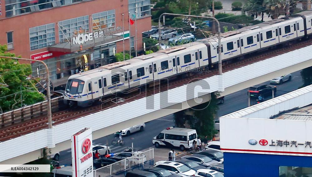 First Urban Elevated Rail Transit Line in China