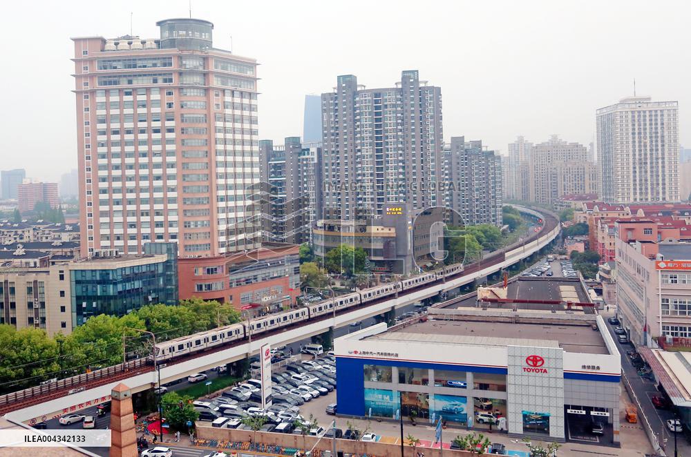 First Urban Elevated Rail Transit Line in China