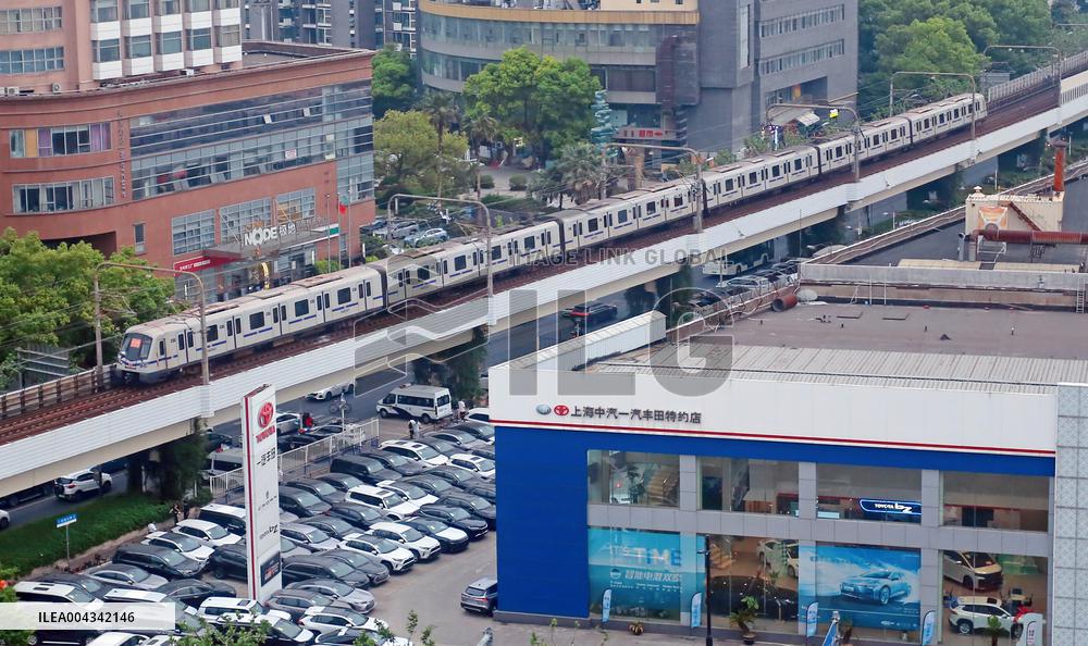 First Urban Elevated Rail Transit Line in China