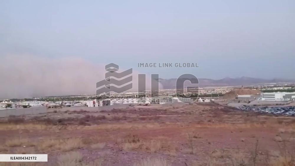 Mexico: Massive Haboob Engulfs Chihuahua, Causing Poor Air Quality