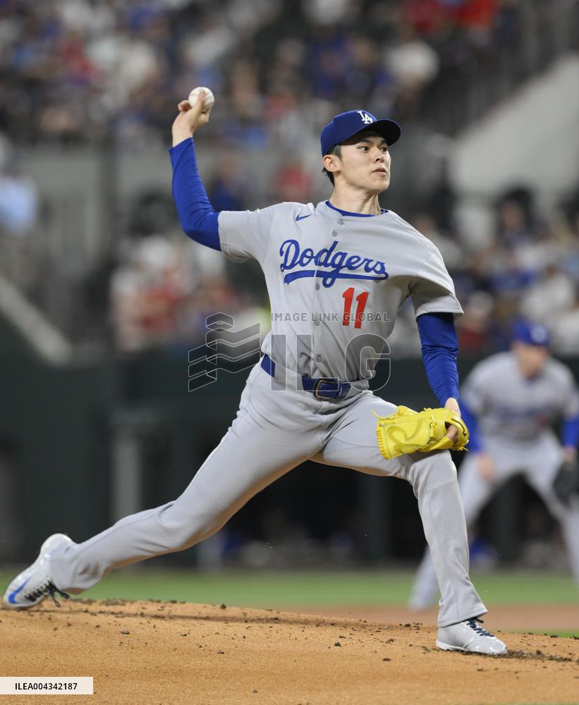 Baseball: Dodgers vs. Rangers