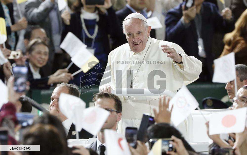 Pope Francis in Japan
