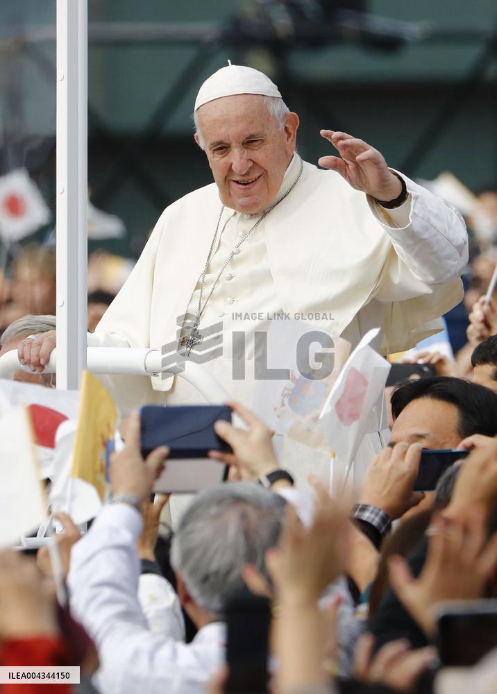 Pope Francis in Japan