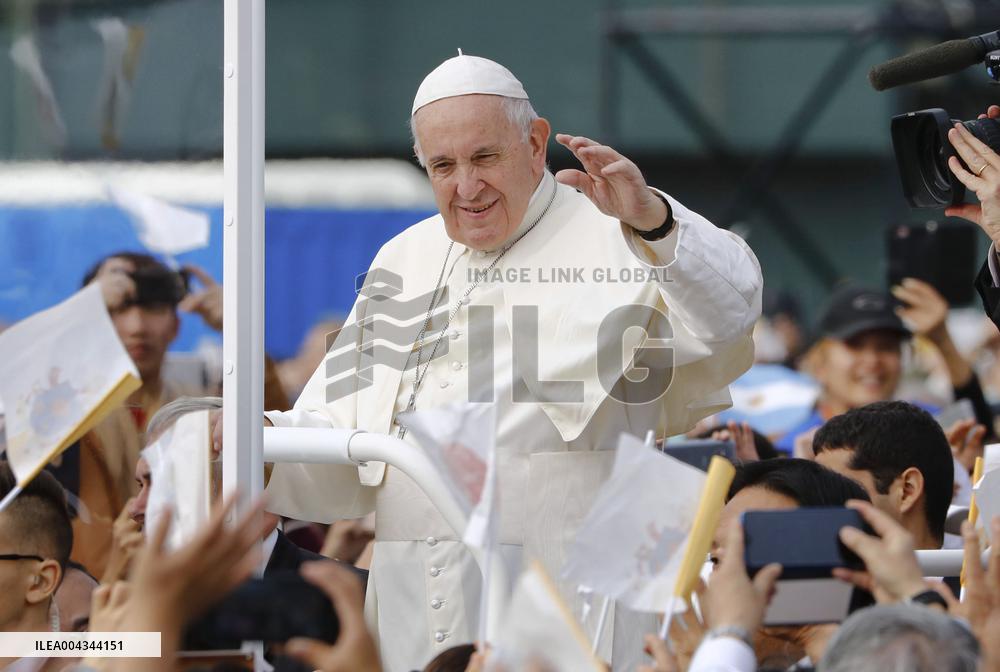 Pope Francis in Japan