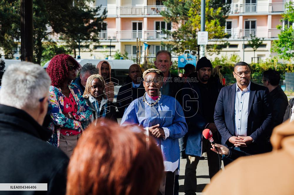 Demonstration After the Subway Shooting - Rennes