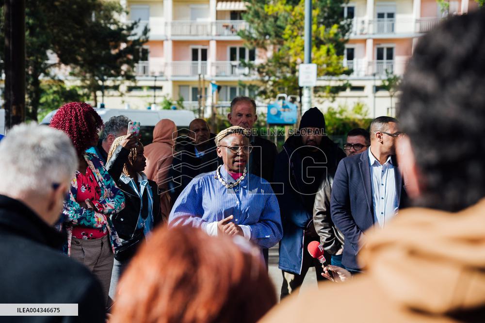 Demonstration After the Subway Shooting - Rennes
