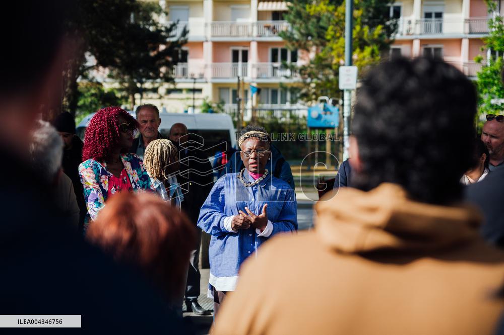 Demonstration After the Subway Shooting - Rennes