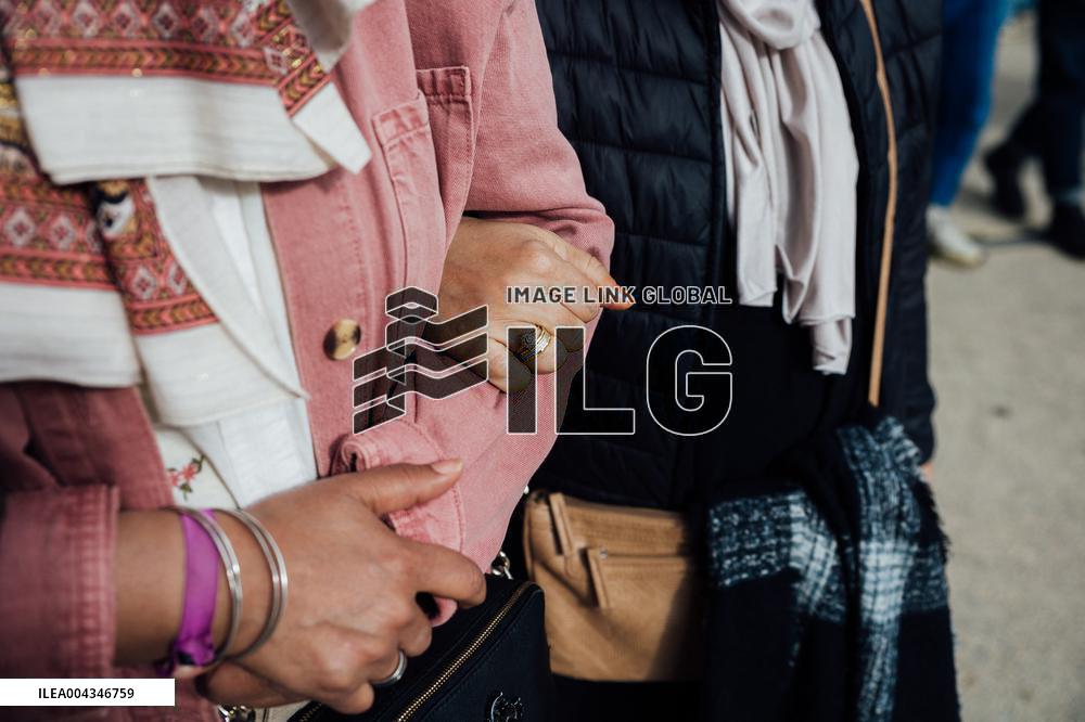 Demonstration After the Subway Shooting - Rennes