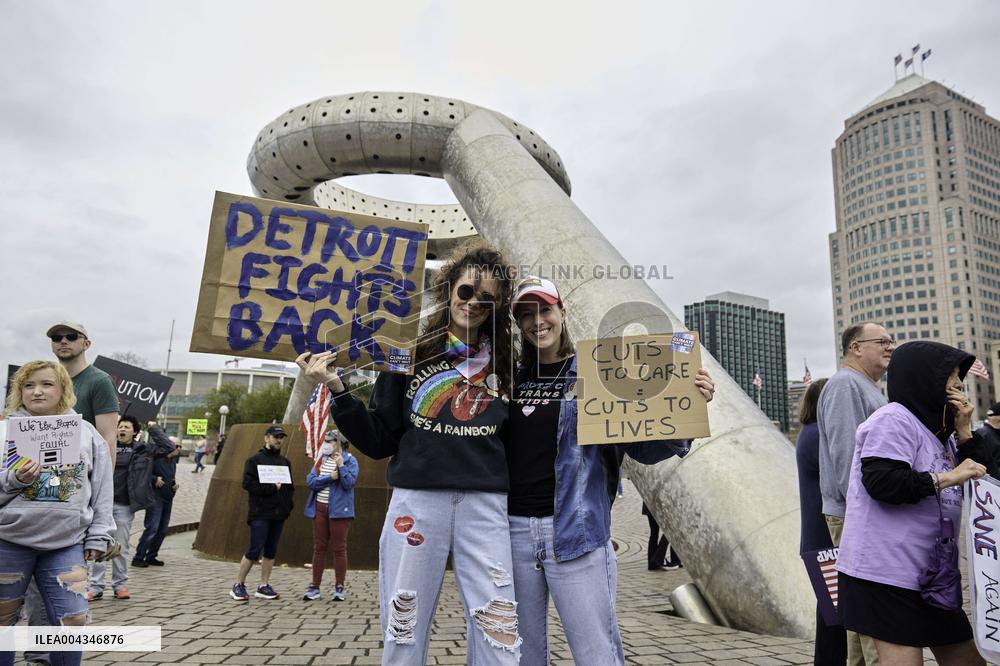 Americans Protest Trump - US