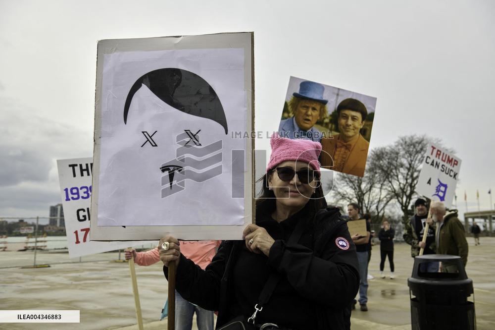 Americans Protest Trump - US