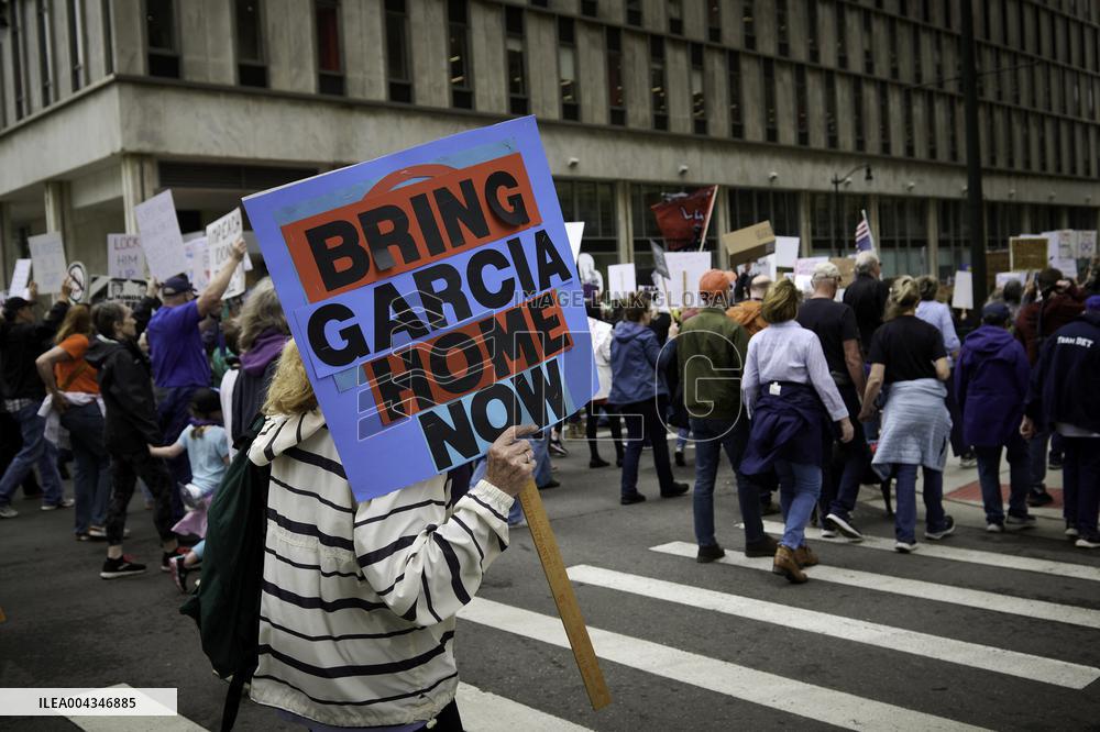 Americans Protest Trump - US