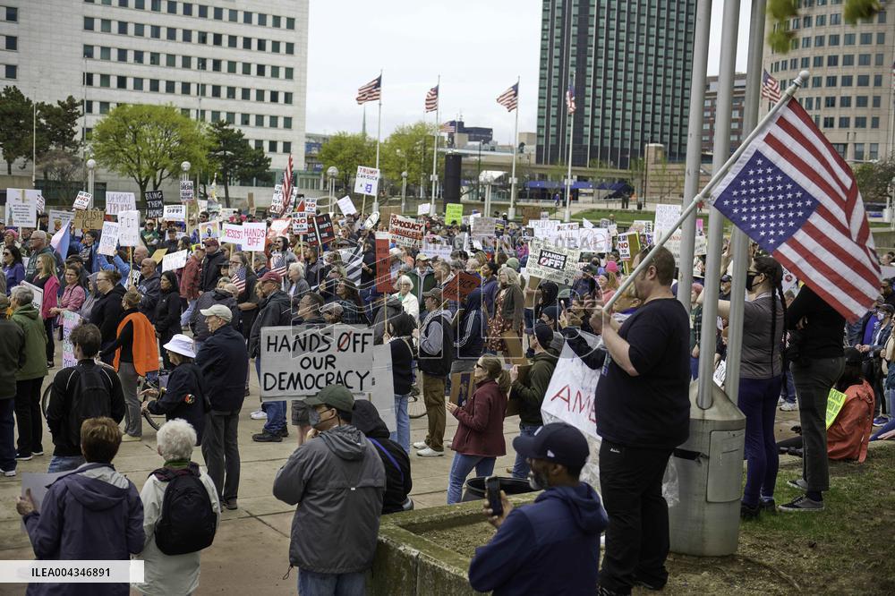 Americans Protest Trump - US