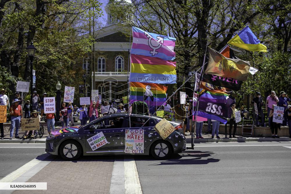 Americans Protest Trump - US